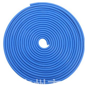 1 Roll 10M Auto Deur Trips Rubber Rand Beschermende Strips Side Deuren Lijstwerk Lijm Scratch Protector Voertuig Voor Auto 'S auto 10M blauw