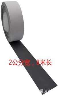 1 Roll 2/3/3.5Cm Warmte Overgedragen Reflecterende Tape Sticker Voor Kleding Ijzer Op Zak Schoenen Lichtgevende Lijm Diy Handgemaakte Ambachten 2CMx8M