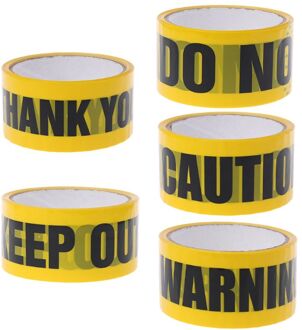 1 Roll 25 m Geel Opp Waarschuwing Tapes Voorzichtigheid Mark Werk Veiligheid Plakband DIY Sticker Voor Mall School Fabriek WARNING