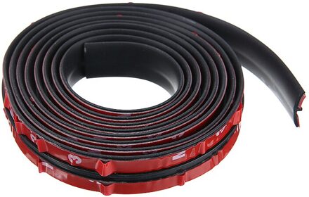 1 Roll 2M * 2Cm Auto Voorruit Stofdicht Rubber Afdichting Strips Voor Venster Geluidsisolatie Afdichtstrip Zwart