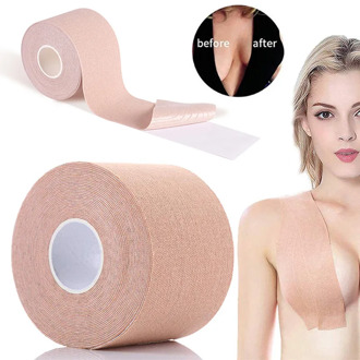 1 Roll 5M Women Invisible Comfort Breast Lift Tape Breast Nipple Push Up Bra Body Adhesive Bras Intimates Sexy Fashion Bralette