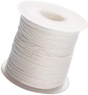 1 Roll 61 M Katoen Gevlochten Kaarsenlont Core Spool Non-Rook Diy Olie Lampen Kaarsen Levert Kaars Maken lont Kaars Wieken