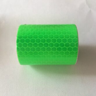 1 Roll Auto Reflecterende Waarschuwing Tape Sticker Road Veiligheid Reflecterende Tape Voor Fiets Voorbijgangers Bescherming Tape 100Cm X 5cm groen