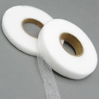 1 Roll Double Sided Hem Tape Craft Web Stitch Witchery No Sew DIY Iron On Cloth 0.9/1.5/2cm Cloth Craft No Sew Double Sided Fuse