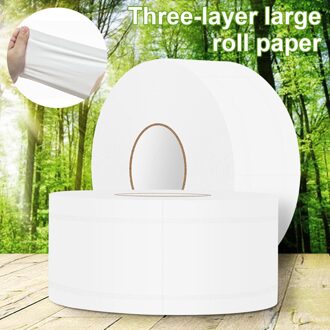 1 Roll Papier Thuis Bad Papier Bad Toilet Roll Paper Toiletpapier Wit Toiletpapier Wc Roll Tissue Handdoeken Tissue