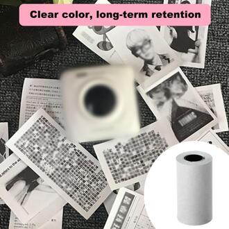 1 Roll Pocket Mobiele Printer Zelfklevende Papierrol Papier Peripage Printer Thermische Voor Paperang Geschikt Y7X9