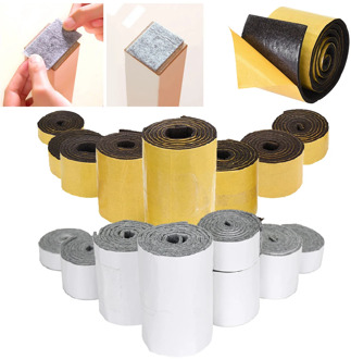 1 Roll Self-Adhesive Felt Furniture Pad Roll for Hard Surfaces Heavy Duty Felt Strip Mute Wear-resisting Protect the floor Pads