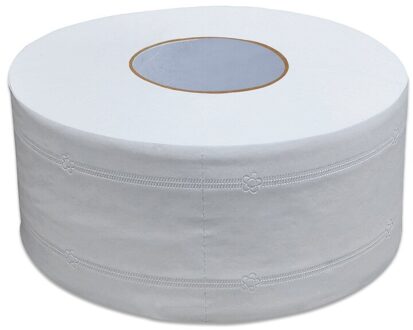 1 Roll Top Jumbobroodje Toiletpapier 3-Layer Inheemse Hout Zacht Wc-papier Pulp Home Rolling Papier sterk Water Absorptie