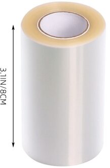 1 Roll Transparant Clear Mousse Omliggende Edge Wrap Tape Bakken Cake Dessert Kraag Diy Cake Decorating Gereedschap 8CMX10M
