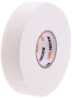1 Roll Van Duurzaam Doek Hockeystick Tape Pro Zwart Wit Hockey Sport Gereedschap Accessoires