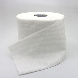 1 Roll Wegwerp Gezicht Handdoek Non-Woven Tissues Eenmalige Make-Up Doekjes Katoen Pads Gezichtsreiniging Roll papier