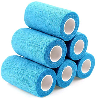 1 Rolls First Aid Self Adherent Cohesive Bandages Sports Tape for Wrist Ankle Sprains & Swelling Width 2.5-15cm Rainbow Colors