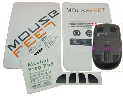 1 Set 0.6Mm Vervangen Muis Voeten Mouse Skates Voor Logitech Overal M905 Muis