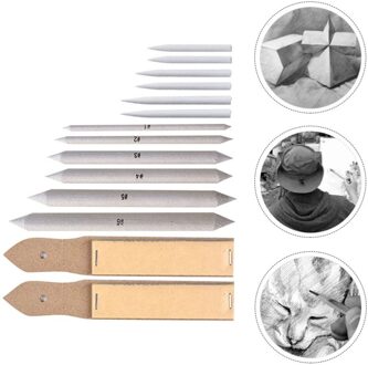1 Set/14Pcs Nuttig Tekening Schetsen Mengen Stompen Houtskool Schets Pen