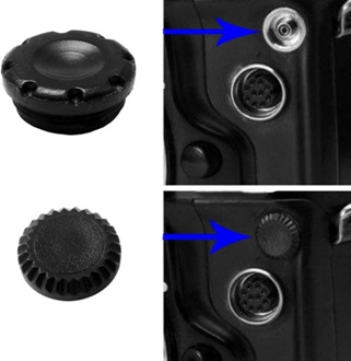 1 Set/2 Pcs Onsale 2Pcs PC Sync Terminal Cap Cover For Nikon Camera