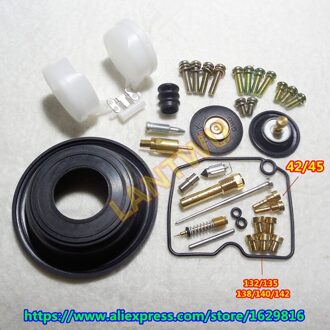 (1 Set $26) 2000 ~ 04 Jaar Kps Vulcan Vn1500 Drifter Carburateur Reparatieset Configureren Vacuüm Membraan En Float