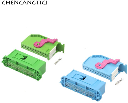 1 Set 32 Pin Way Automotive Ecu Connector Plug 1J0972977C 1J0972977D For VW Seat Skoda Instrument Dashboard 1719057-1 1719058-1