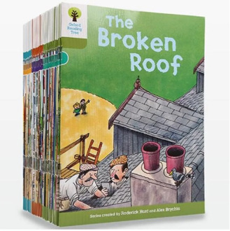 1 set 40 books 7-9 level Oxford reading tree Richer reading learing Helping Child to read Phonics English story Picture book
