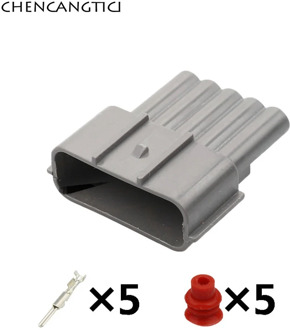 1 Set 5 Pin Auto Air Flow Meter Male Plug Of Waterproof Automotive Connector Socket 6189-0848 6189-0783 6189-7470 For Nissan