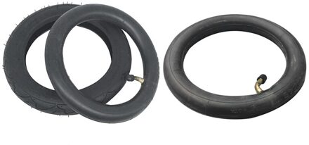 1 Set 8 Inch Band 8X1 1/4 Scooter Tire & Binnenband Set & 1 Pcs 8 Inch 8X1 1/4 scooter Binnenband Met Gebogen Klep