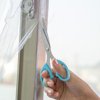 1 Set Anti Mosquito Insect Net Fly Bug Gordijnen Netto Zomer Raam Hordeur Screen Witte Kleur Mesh Gordijnen Thuis indoor Tool