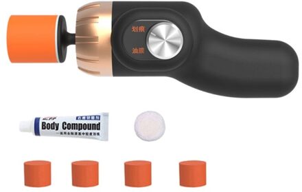 1 Set Auto Elektrische Polijstmachine Reinigen Polijsten Waxen Machine Oppervlak Reparatie Kit 203F