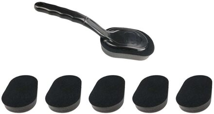 1 Set Autoband Waxen Polijsten Spons Pad Borstel Auto Interieur Detaillering Borstel Auto Accessoires Clean Tool