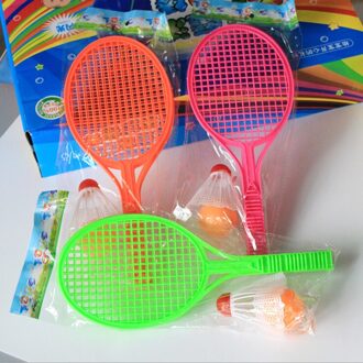 1 Set Badminton Tennis Rackets Ballen Set Kinderen Kids Outdoor Ouder-Kind Sport Educatief Spel Speelgoed