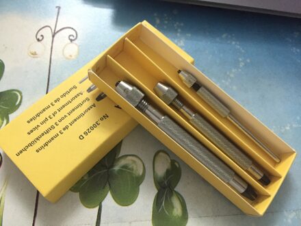 1 Set Bergeon 30026 Set van Drie (3) Pin Ondeugden Made in China voor Horloge Reparatie
