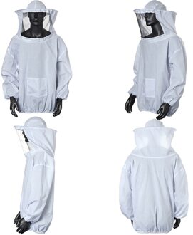 1 Set Beschermende Bijenteelt Suits Katoen Siamese Verdedigen Bijenteelt Pak Fit aan M L XL XXL Size Veiligheid Kleding