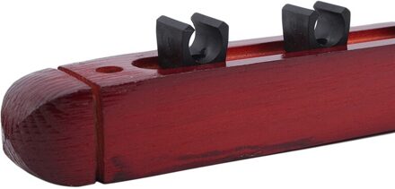 1 Set Biljart Pool Hout Rack Holder Wall Mounted Opknoping Professionele 6 Cue Sticks Snooker Accessoires Biljart Cue Rack