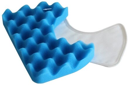 1 Set Blauwe Spons Filter + 1 Set Stof Hepa Filter Voor Samsung DJ63-00669A SC43-47 SC4520 SC4740 VC-9625 VC-BM620 Vacuüm cleaner