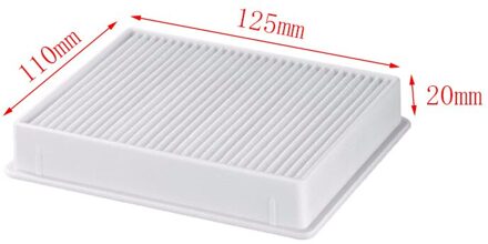 1 Set Blauwe Spons Hepa Filter Kit Voor Samsung DJ97-01040C SC43 SC44 SC45 SC47 Serie Robot Stofzuiger Onderdelen Auto vacuüm wit