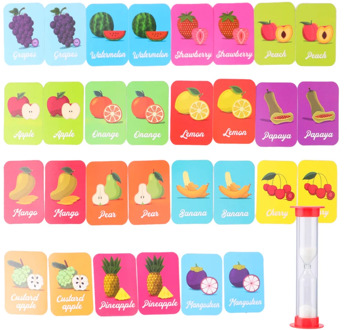 1 Set Children Fruit Pair-Up Cards Memory Matching Card Game Early Educational Toys