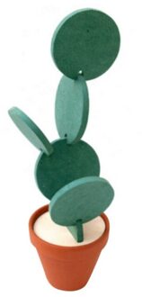1 Set Combinatie Type Coaster Servies Matten Cactus DIY Antislip Isolatie Mat Voor Bekerhouder Koffie