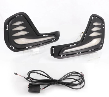 1 Set Daytime Running Lights Signal Fog Lamp Cover 12V ABS LED DRL Car Styling for Chevrolet Cavalier 2020