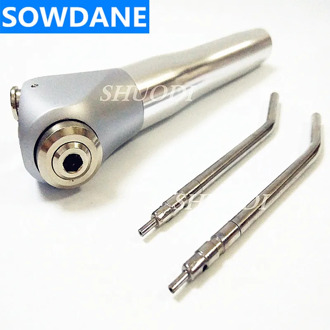 1 Set Dental Air Water Spray Triple 3 Way Syringe Autoclavable Sleeves with Nozzles Tips Tubes for Oral Care