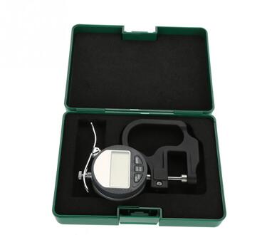 1 Set Dikte Meetinstrument LCD Digitale Display Diktemeter Bereik 0-12.7mm Lederen Doek Dikte meetinstrument