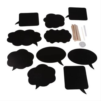 1 Set Diy Bruiloft Fotografie Decoratie Photo Booth Props Mini Message Board Party Bar Supplies