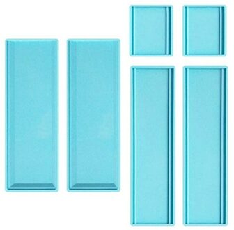 1 Set Domino Opbergdoos Epoxyhars Mal Container Casting Siliconen Mal Diy Ambachten Maken Toolse