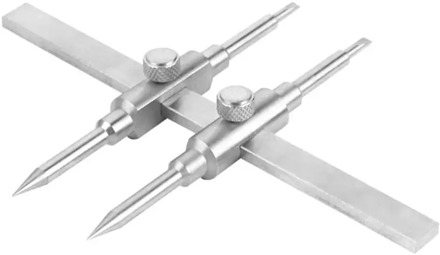 1 Set Dual Tip Stainless Steel Lens Spanner Wrench Opening Tool for DSLR Cameras