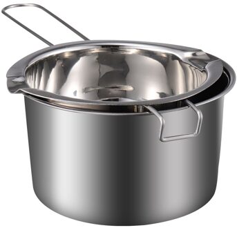 1 Set Dubbele Boiler Pot Chocolade Boter Candy Melting Pot Snoep Warmer Boiler 600ml