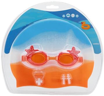 1 Set Duurzaam Anti-Fog Lichtgewicht Herbruikbare Beschermende Oordopje Zwemmen Hoed Duiken Bril Neus Clip Kinderen Meisjes Kids