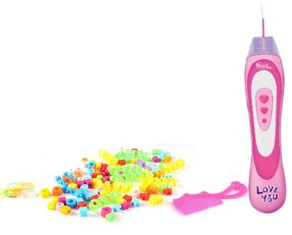 1 Set Elektrische Haar Draaien Apparaat Automatische Haar Braider Machine Diy Twist Vlechten Styling Tool Voor Meisjes