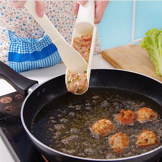 1 Set en handig Productie is doen twee soorten gehaktballen Keukengerei Nontoxic milieubescherming 8Z