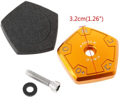 1 Set Gold Vervanging Verstelbare Aluminium Legering Zool Plaat Schroef Washer Sponge Pad Voor R11s Golf Driver, standaard En Tp Model