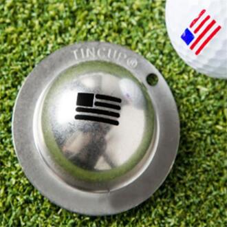 1 Set Golfbal Triple Track 3 Lijn Marker Chrome Stencil + 2 Stuks Marker Pen Putting Positionering Aids golf Outdoor Sport Tool Flag