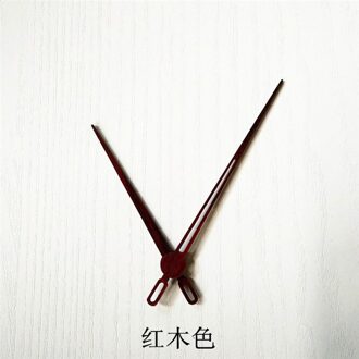1 set Grote Muur Quartz Klok Zwarte walnoot Massief Houten handen Creatieve DIY pointers Reparatie Vervanging Gereedschap voor 12 inch klok