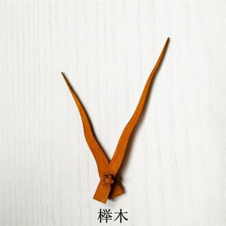 1 set Grote Muur Quartz Klok Zwarte walnoot Massief Houten handen Creatieve DIY pointers Reparatie Vervanging Gereedschap voor 12 inch klok