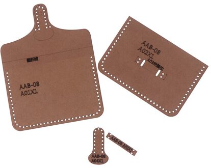 1 set Harde Kraftpapier Stencil Sjabloon Voor DIY Lederen Handgemaakte Craft ACC Vrouwen Handtas Schoudertas Naaien Accessoires